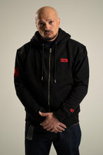 Load image into Gallery viewer, HL Triple Bar Zip Up Hoodie - Hood Life Apparel
